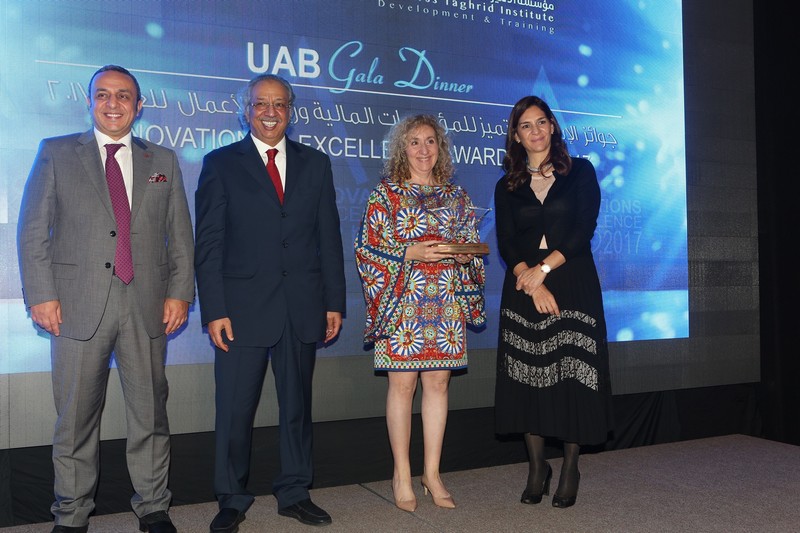 Union of Arab Banks grants Mrs. Nahla Khaddage Bou Diab 'Excellence in the Role of Women in Banking Leadership Award'